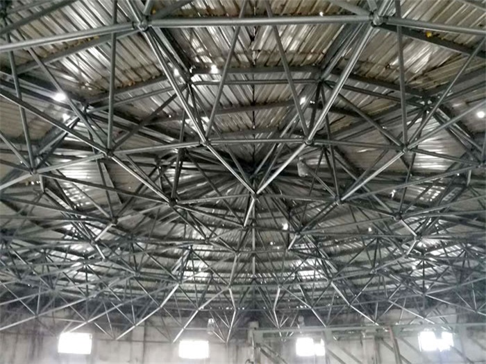 吴忠洗煤厂蓄水池网架